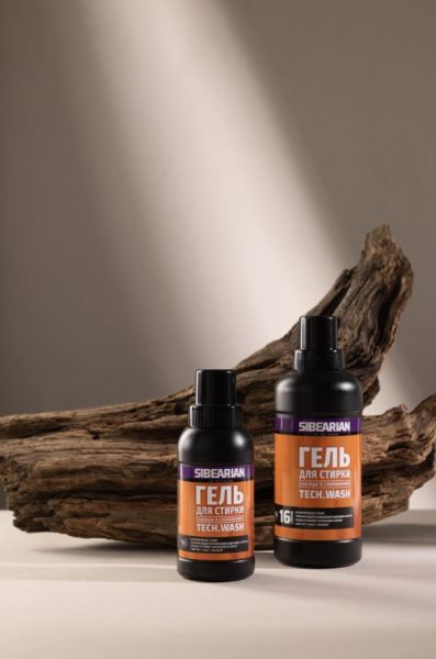 Гель Sibearian Tech Wash для стирки мембранных тканей 250 мл,1137