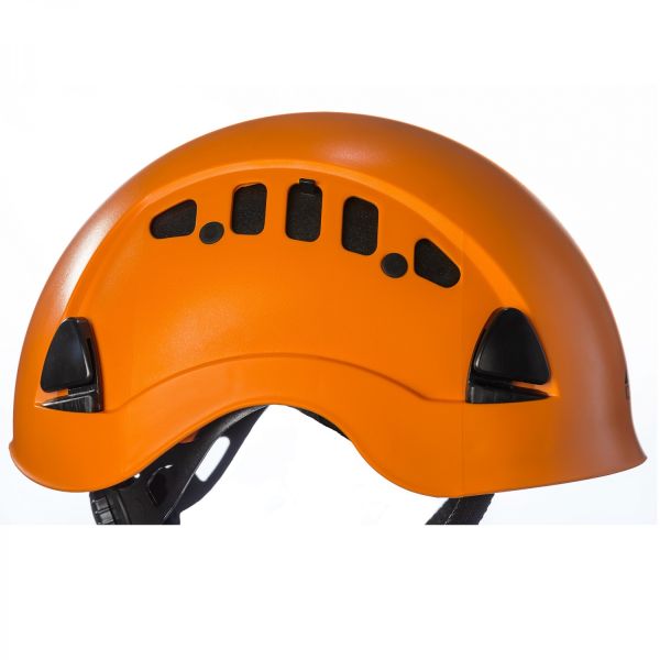 Каска Вертикаль защитная с вентиляционными отверстиями(оранжевая) в Астрахани  