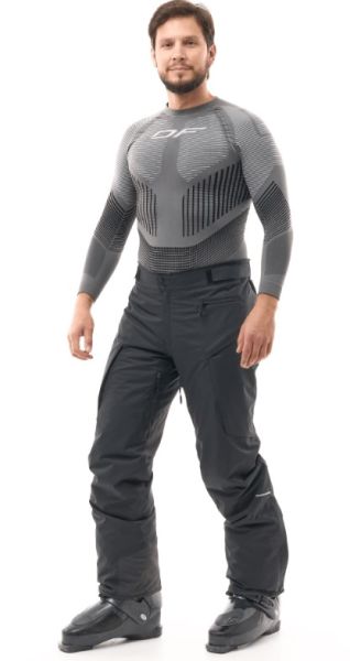 Штаны горнолыжные утепленные Dragonfly Gravity Man Black в Астрахани