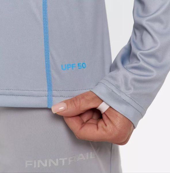 Лонгслив Finntrail женский Venus Hood W 6621 LightBlue в Астрахани