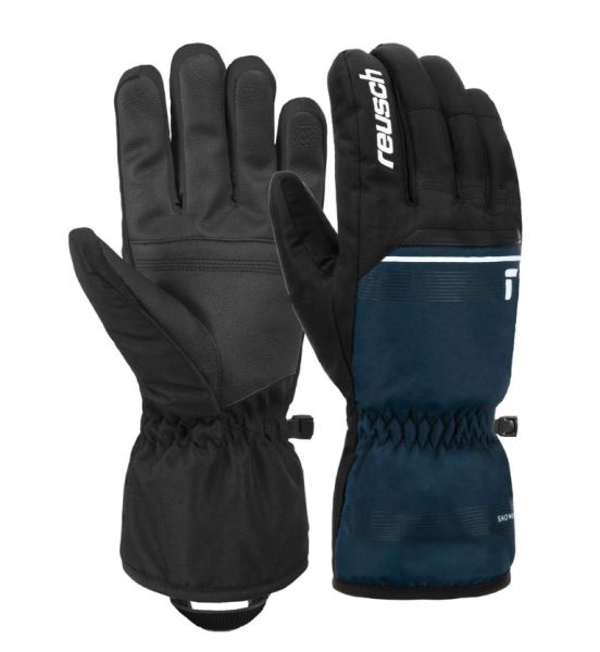 Перчатки Reusch Snow King Black/Dress Blue в Астрахани