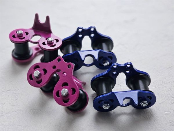  Ролик GURU Treck V2 для навесной переправы синий в Астрахани  