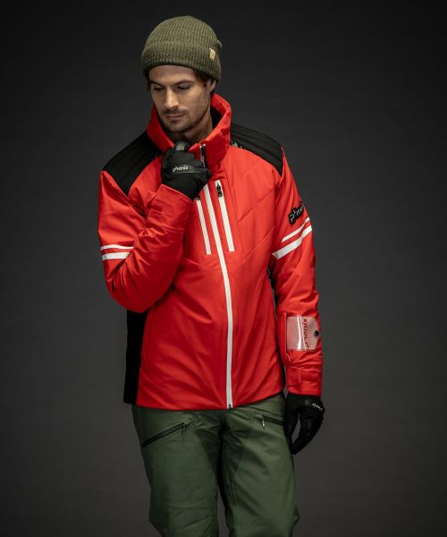 Куртка горнолыжная Phenix Traction с капюшоном RD в Астрахани