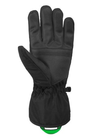 Перчатки Reusch Snow King Black/Neon Green в Астрахани