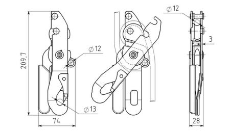  Стопор-десантер Вертикаль ver 0305 в Астрахани  
