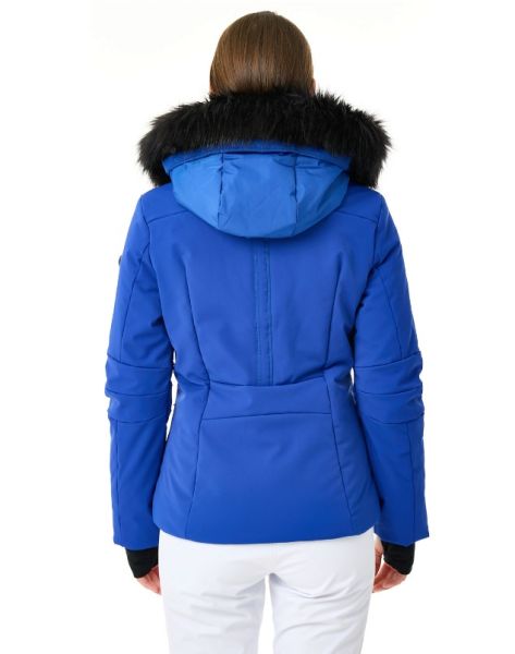 Куртка горнолыжная Poivre Blanc с иск.мехом W24-0802-WO/A синий в Астрахани