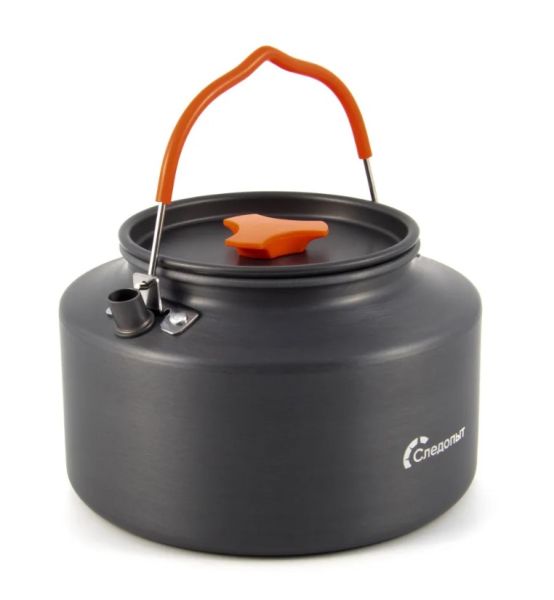 Чайник походный Следопыт-Travel,2л,анодир.алюм.