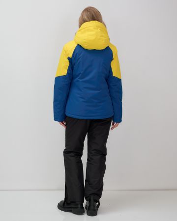 Костюм горнолыжный 02815J желтый  в Астрахани