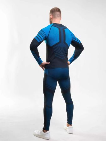 купить Комплект термобелья X-Line Sport мужской черный с синим NEW
