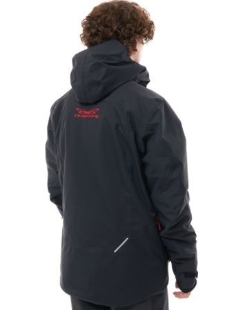 Куртка горнолыжная Dragonfly утепленная Gravity Man Black-Red в Астрахани