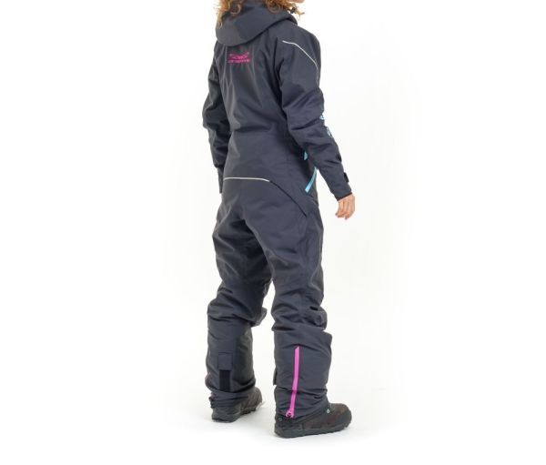 Комбинезон сноубордический Dragonfly Premium Woman Black-Pink 2023 в Астрахани