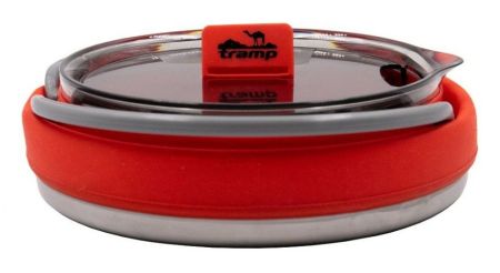 Чайник Tramp складной силиконовый 1л терракотовый