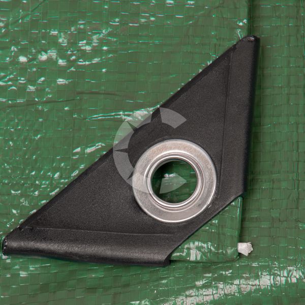 Тент Следопыт универсальный 3x4м,120 гр/кв.метр,УФ-покрытие,усиленные углы,зеленый