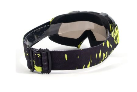 Купить Очки мотоциклетные/снегоходные Следопыт М6,линзы chrome silver+ transparent в Астрахани