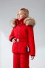 Куртка горнолыжная Poivre Blanc с иск.мехом W21-1003-JRGL/A красный в Астрахани