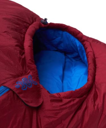 Спальный мешок Red Fox Radid Long -30 пуховый красный/синий