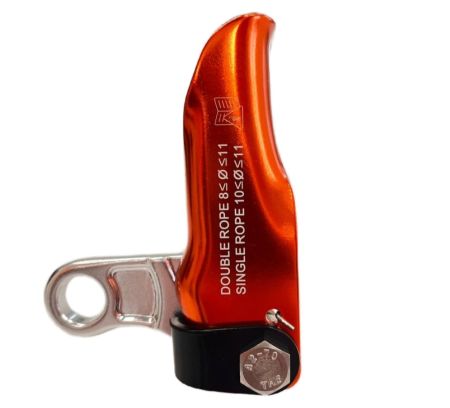  Зажим Вертикаль для двойной веревки оранжевый в Астрахани  