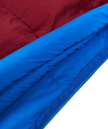 Спальный мешок Red Fox Rapid Long -30 пуховый красный/синий