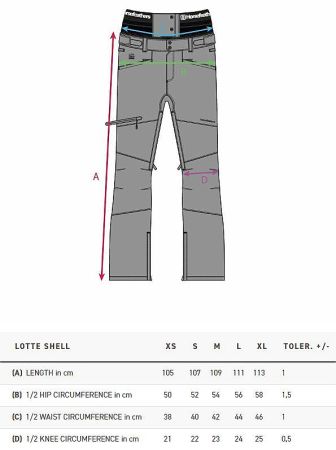 Штаны сноубордические Lotte Pants black HORSEFEATHERS в Астрахани