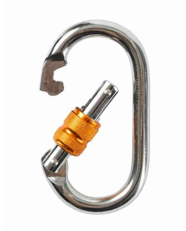  Карабин Вертикаль овал сталь ver 0259 в Астрахани  