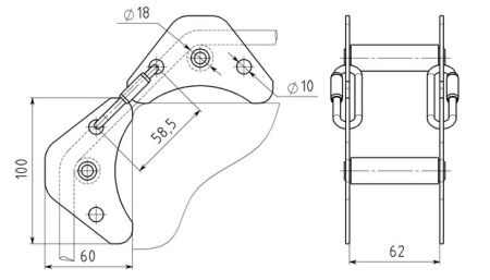  Комплект роликов Вертикаль для перегиба в Астрахани  