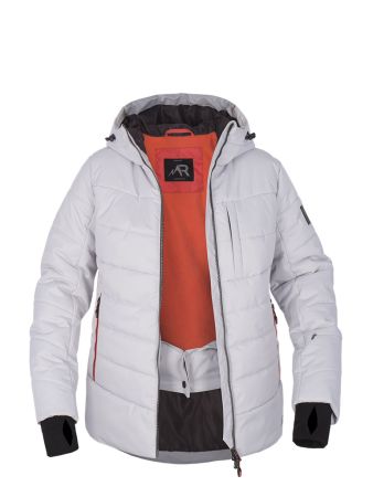 Куртка зимняя женская стеганная Нева светло-серый в Астрахани