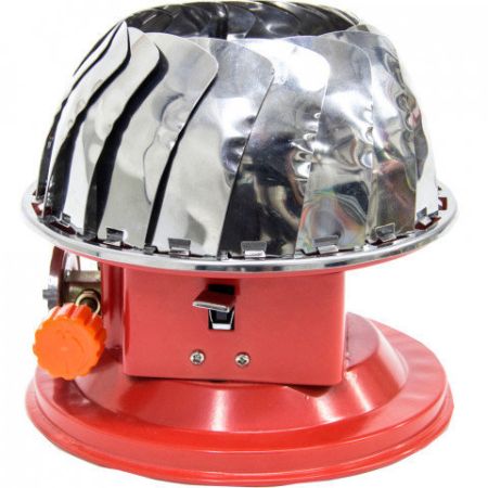 Плита газовая мал.,GR-201 (ветрозащитная) 4-010 (без баллона)