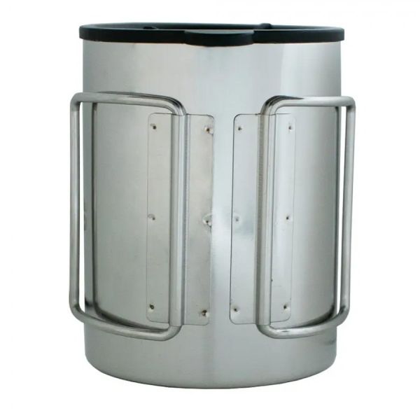 Термокружка Tramp со складными ручками и поилкой 400 мл TRC-137