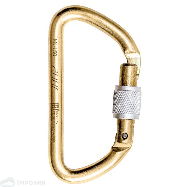  Карабины Ринг сталь трапеция (keylock) 5000 (10шт) в Астрахани  